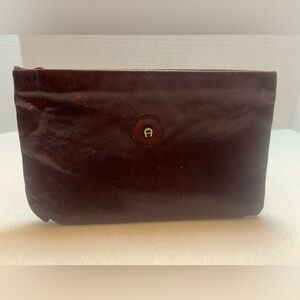 Vintage Aigner Zippered Pouch